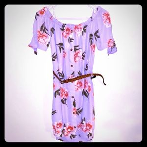 Lightweight floral dress